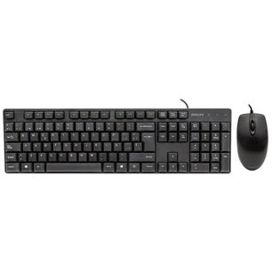 Kit Teclado Y Mouse Inal&aacute;mbrico Philips Spt6254 - Ps