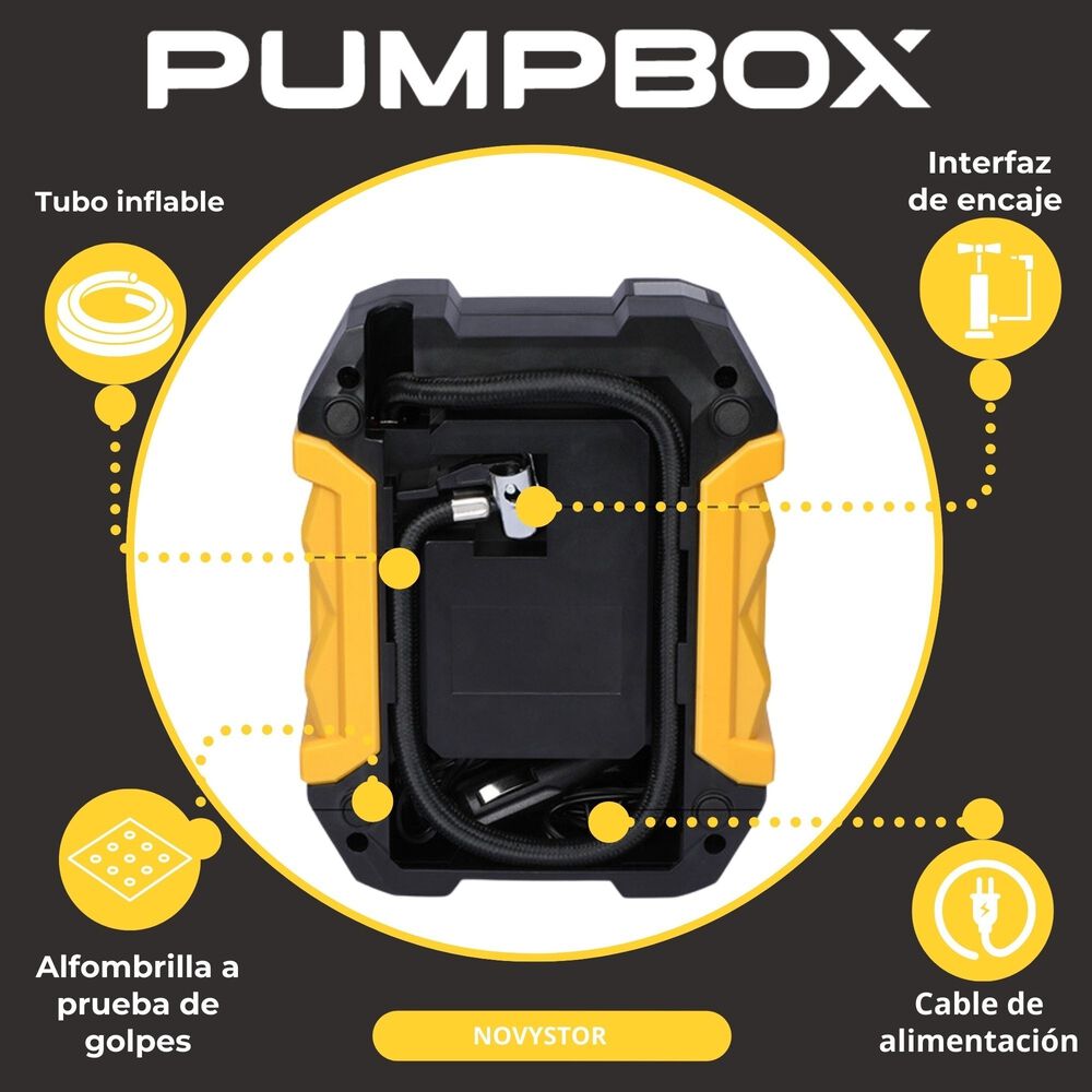 Compresor De Aire Port&aacute;til Digital 12v Todo Neum&aacute;tico image number 4.0