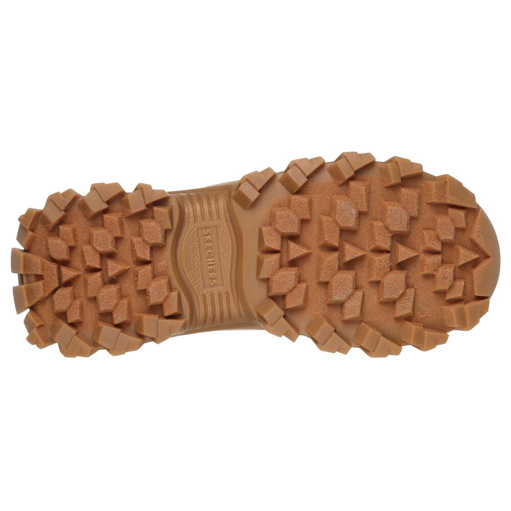 Zapatilla Urbana Mujer Skechers Hi-ryze - Street Stomper Beige image number 3.0