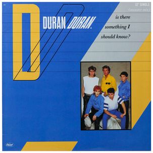 Duran Duran - Is There Something I Should Know? | 12" Maxi Single Usado
