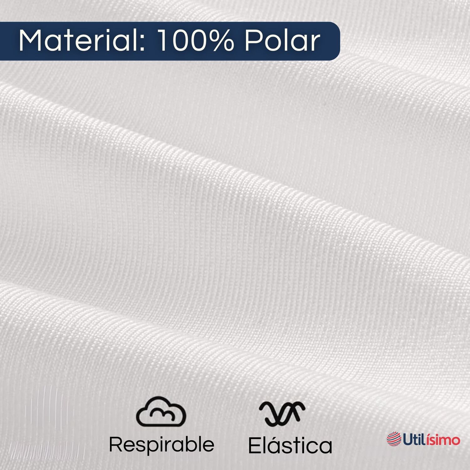 Camiseta Polera Polar Cuello Alto Ni&ntilde;a Primera Capa image number 4.0