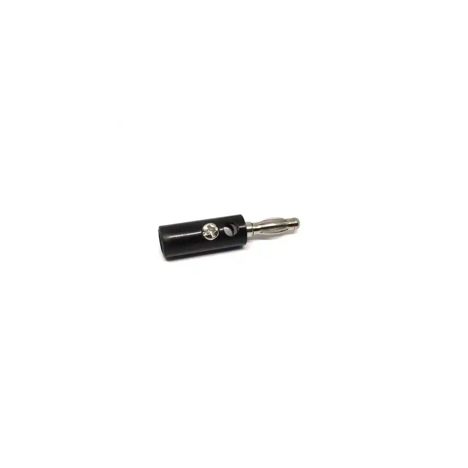 Conector Banana 4mm Macho Negro image number 0.0