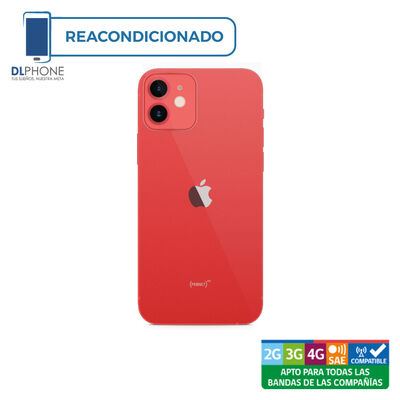 iPhone 12 de 64gb Rojo Reacondicionado