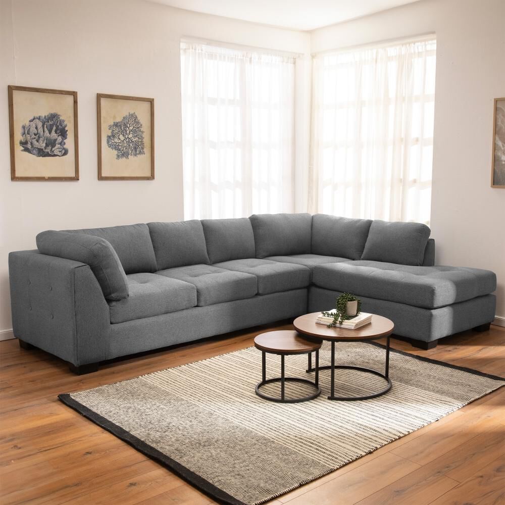 Sofá Seccional Living Factory Londres Derecho / 7 Cuerpos image number 0.0