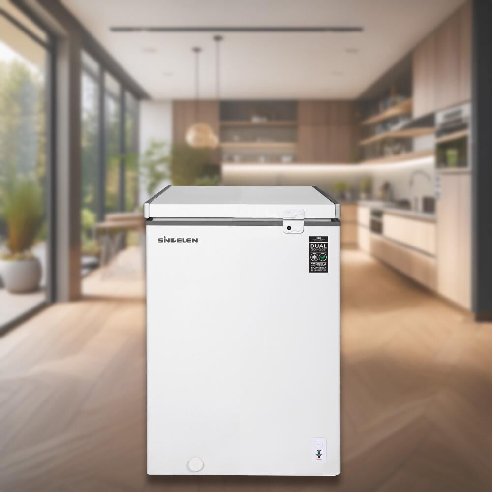 Freezer Horizontal Sindelen Sfh-102bl / Fr&iacute;o Directo / 99 Litros / image number 3.0