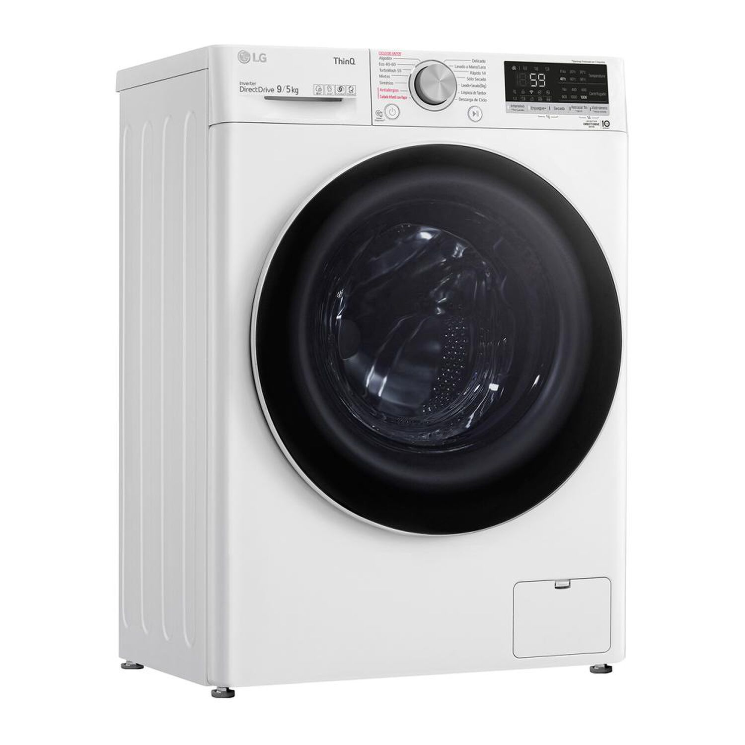 Lavadora Secadora LG WD9WVC4S6 / 9 Kg / 5 Kg image number 12.0