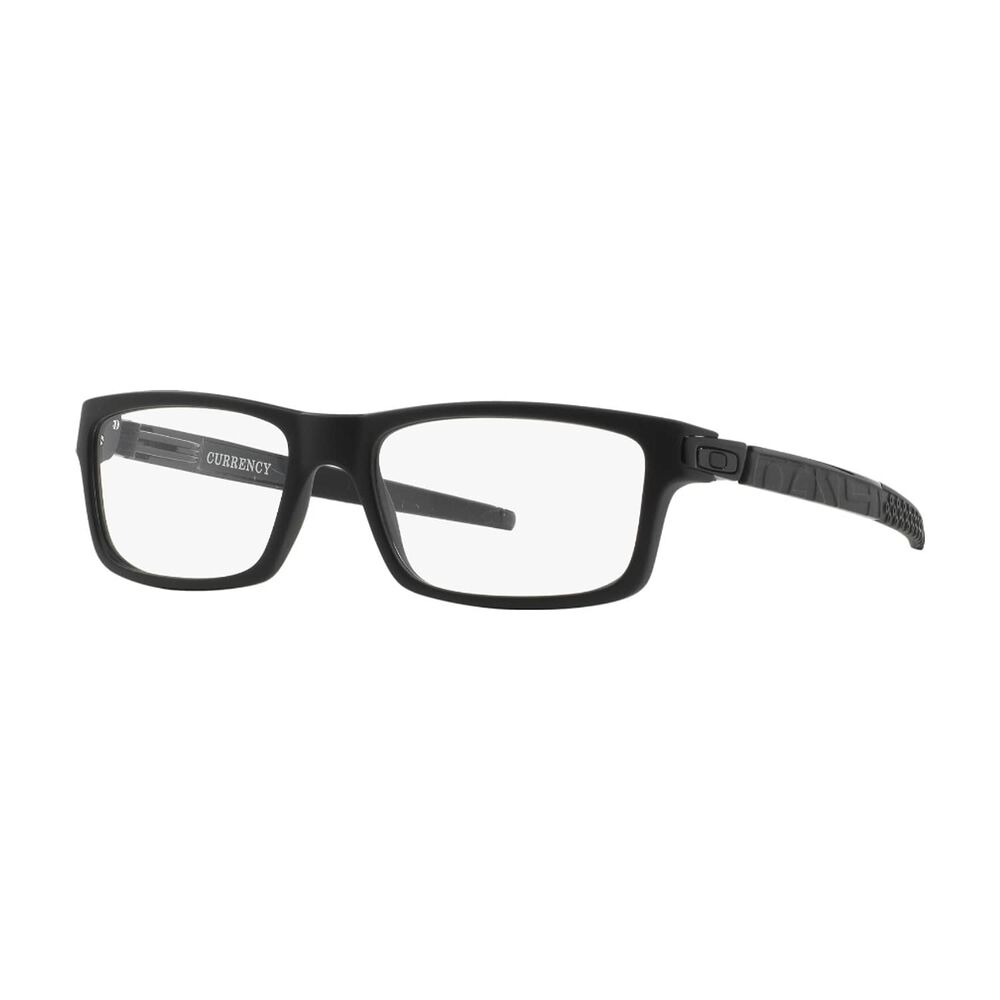 Lentes &Oacute;pticos Currency Satin Black Oakley Frame image number 1.0