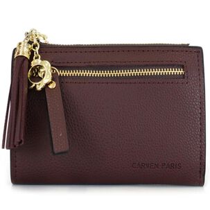 Billetera De Mujer Colette Café Carven