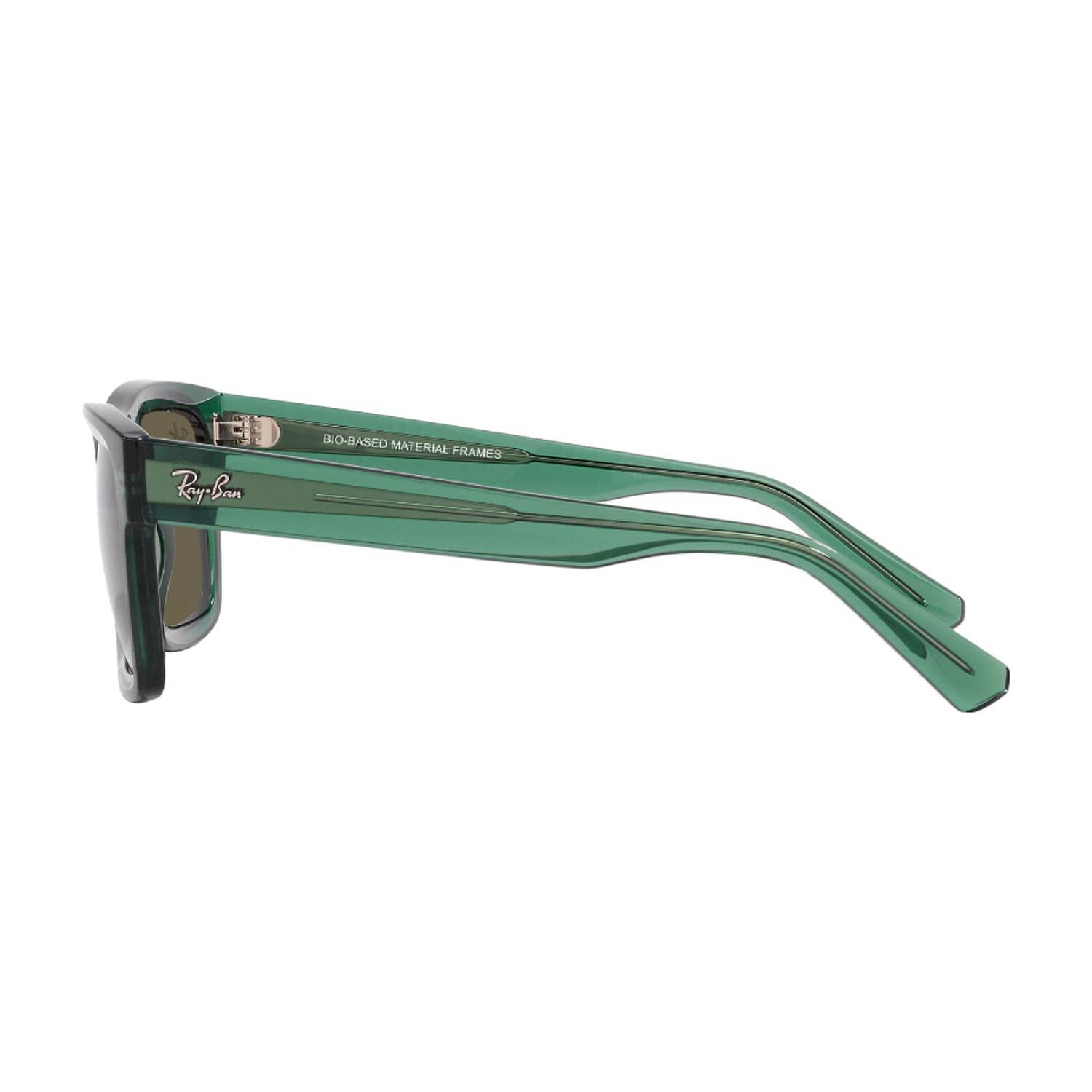 Lentes De Sol Warren Transparent Green Bio-based Sustentable Ray-ban image number 3.0