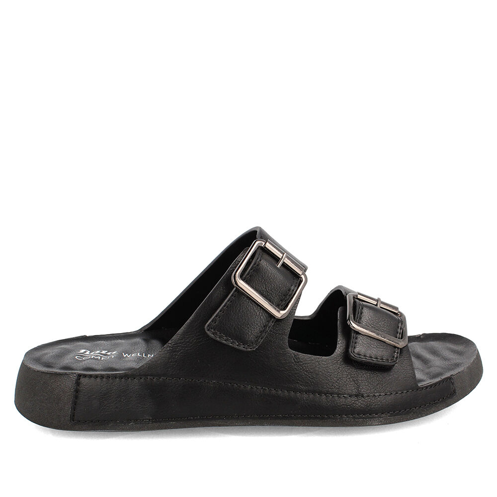Sandalia Hombre Bata Caman Negro image number 4.0