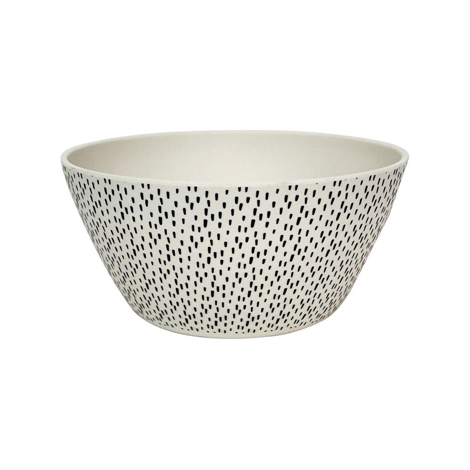 Bowl Redondo Biobamboo Puntos 15x7 Cm Decogreen image number 0.0