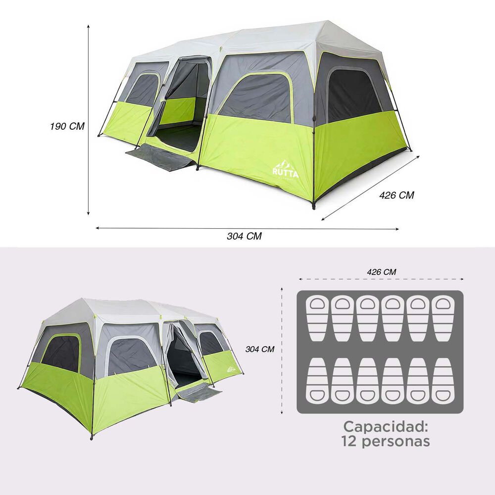 Carpa Instant&aacute;nea Quickcamp 12 Personas image number 4.0