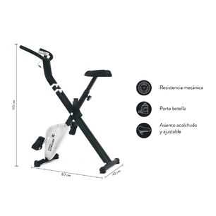 Bicicleta Est&aacute;tica Plegable X10