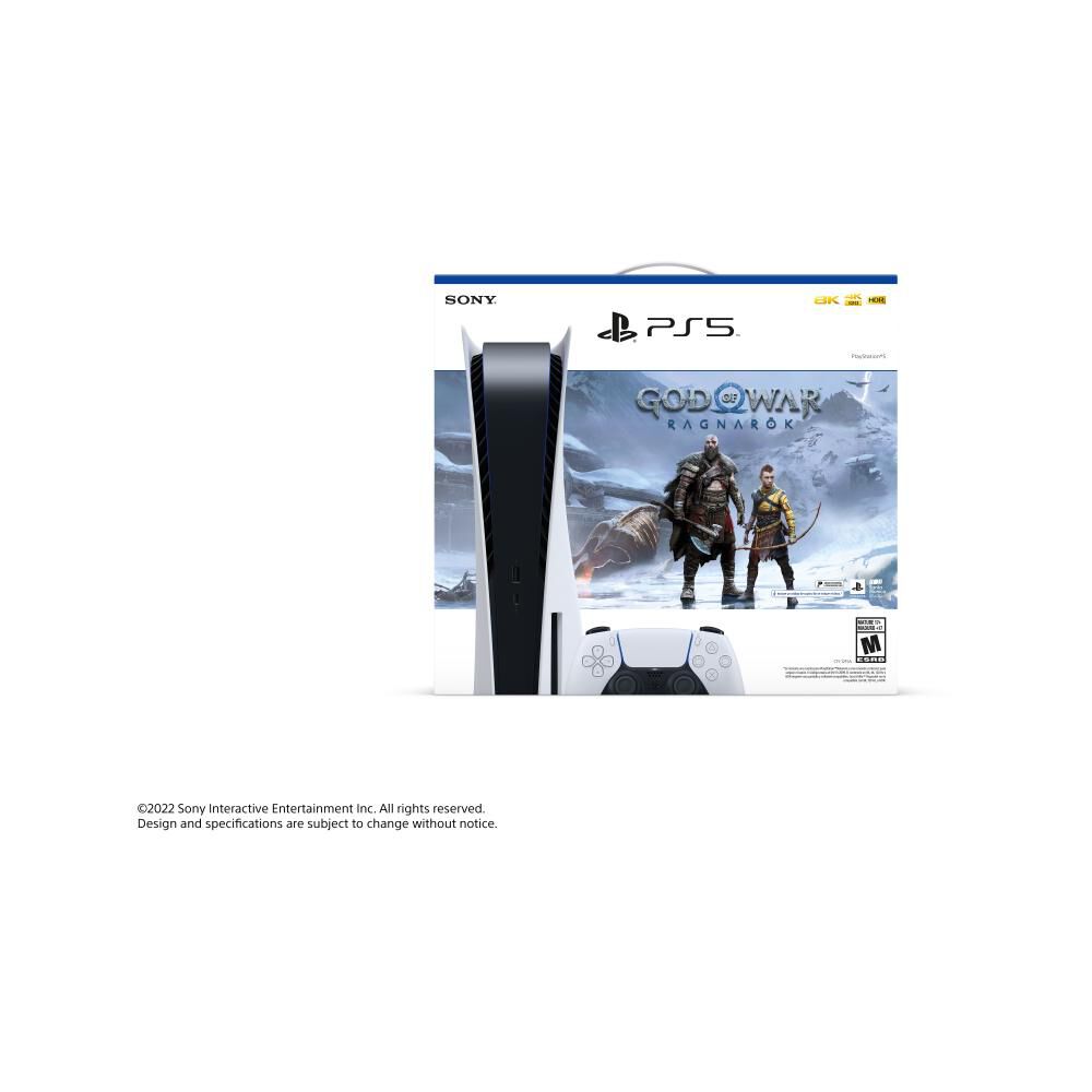 Consola PS5 Sony con Disco + God Of War Ragnorok Digital image number 2.0