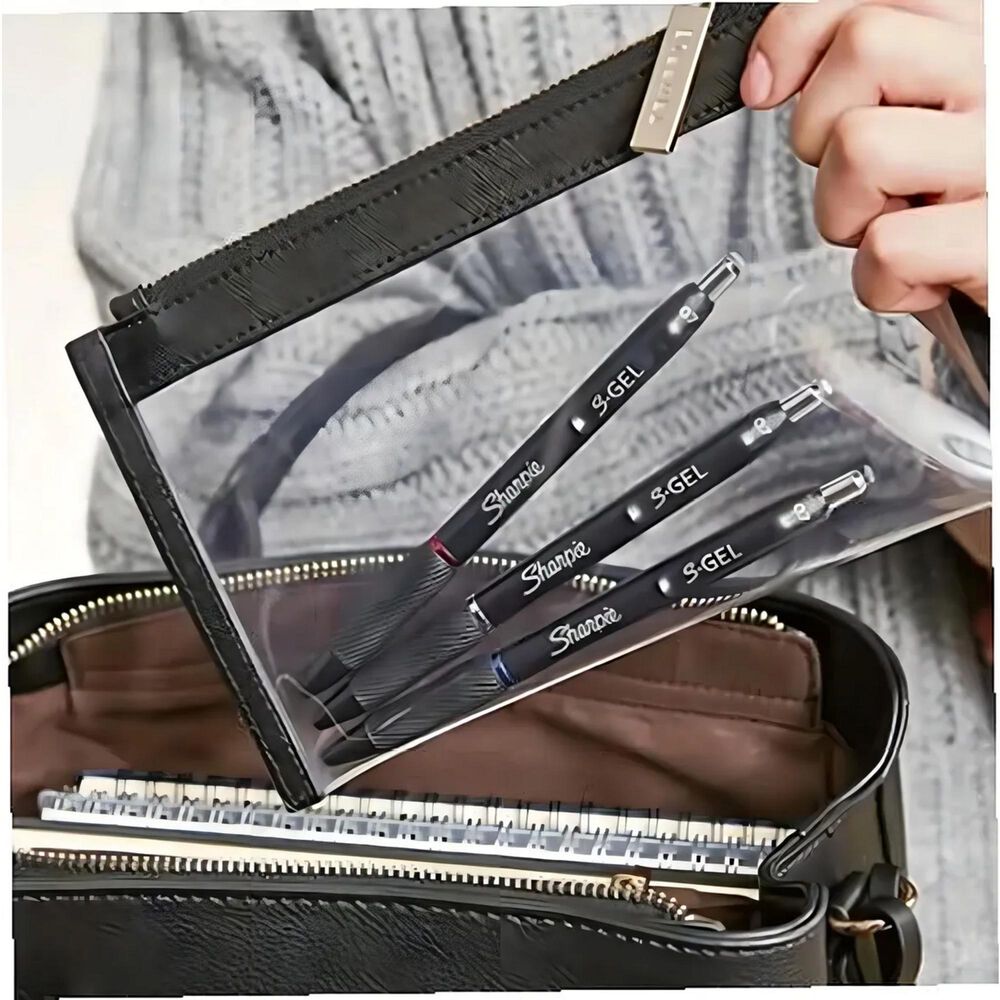 Set Sharpie 8 Boligrafo S Gel 5 Colores Neg-ro-az-mor-ve image number 3.0