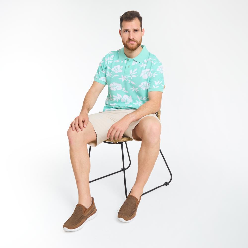 Bermuda Cargo Tiro Medio Regular Hombre Peroe image number 1.0