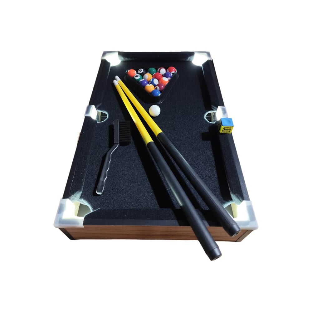 Mini Mesa De Pool Rave Billiard Led image number 2.0