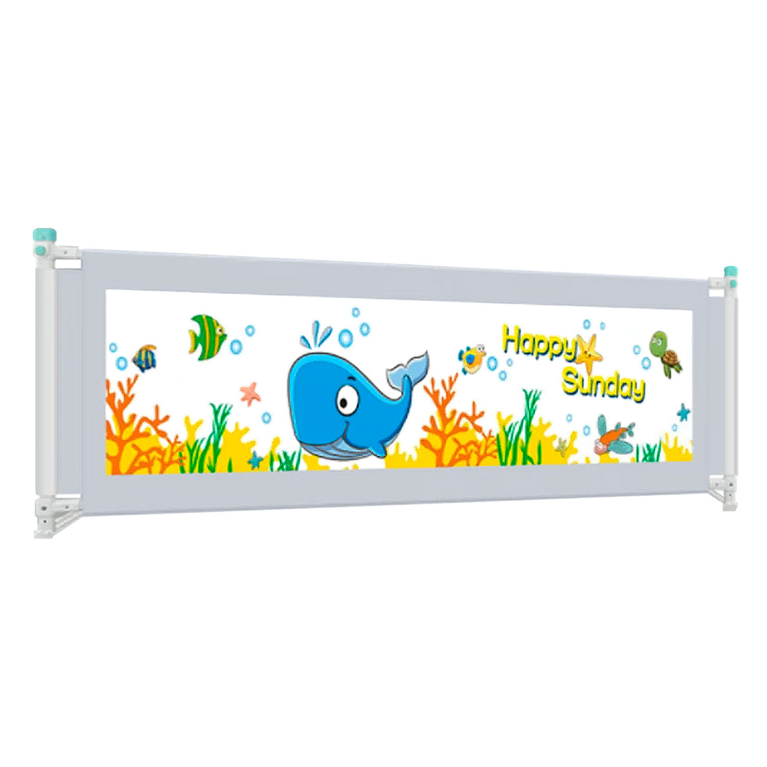Baranda De Cama Seguridad Para Bebe Plegable 180 Cm. image number 2.0