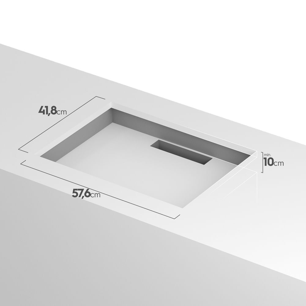 Encimera A Gas 4 Platos Encendido Eléctrico Fce 4.3hf Inox image number 2.0