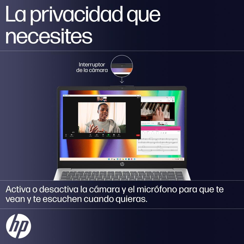 Notebook 14" HP 14-EP1000LA / Intel Core Ultra 5 / 16 GB RAM / Intel / 512 GB Pcie Nvme M.2 SSD image number 6.0