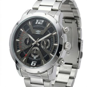 Reloj An&aacute;logo Hombre Umbro Plus Plateado Umbp-1500-78