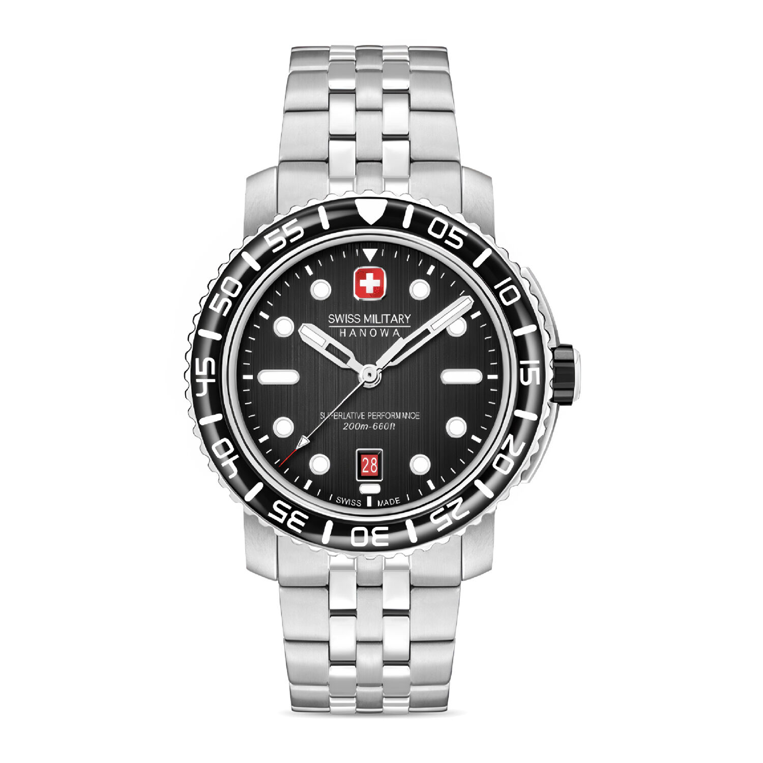 Reloj Swiss Military Hanowa Plateado Hombre Smwgh0001702 image number 0.0