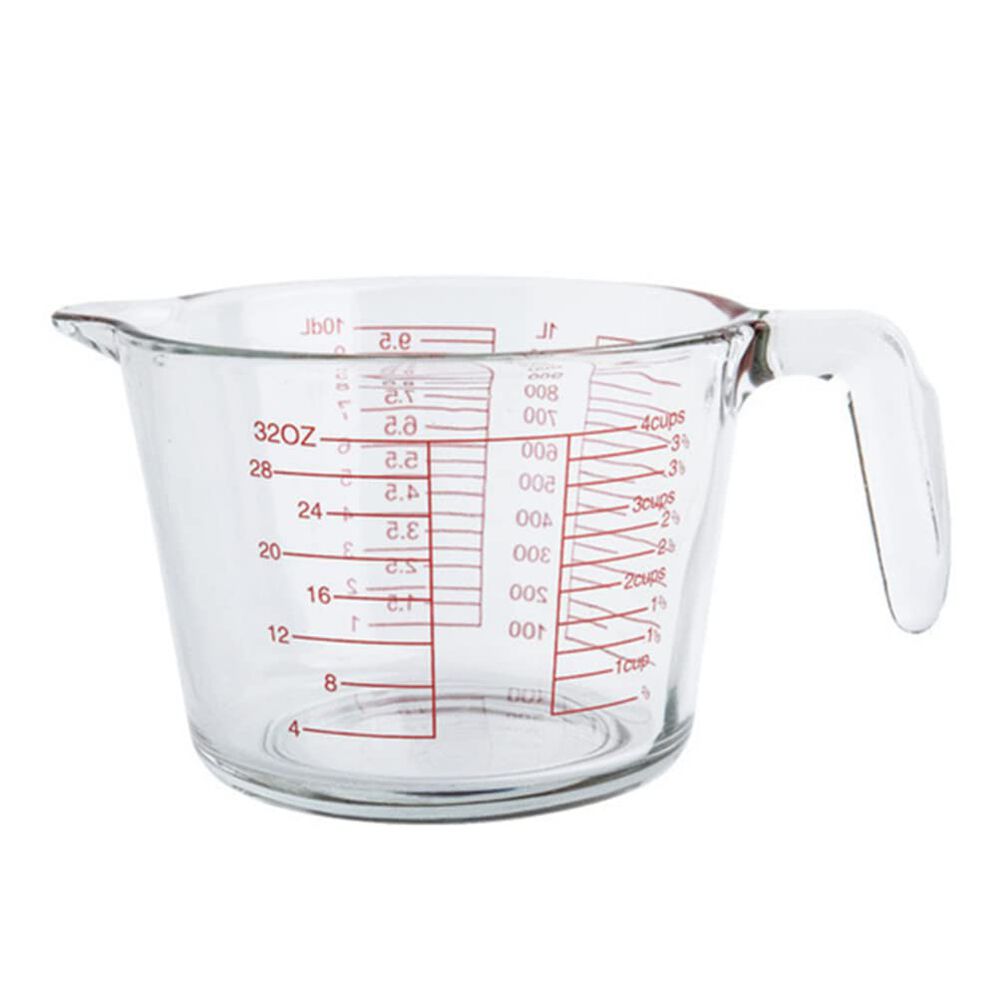 Jarra Medidora De Líquidos O Mezclas 500ml Vidrio Allegra image number 0.0