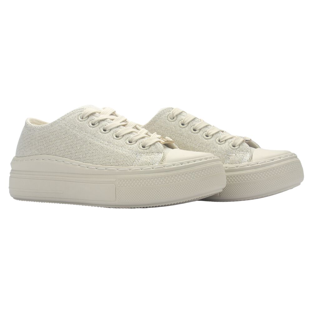 Zapatilla Mujer Chalada Clu-16 Beige Urbano image number 4.0