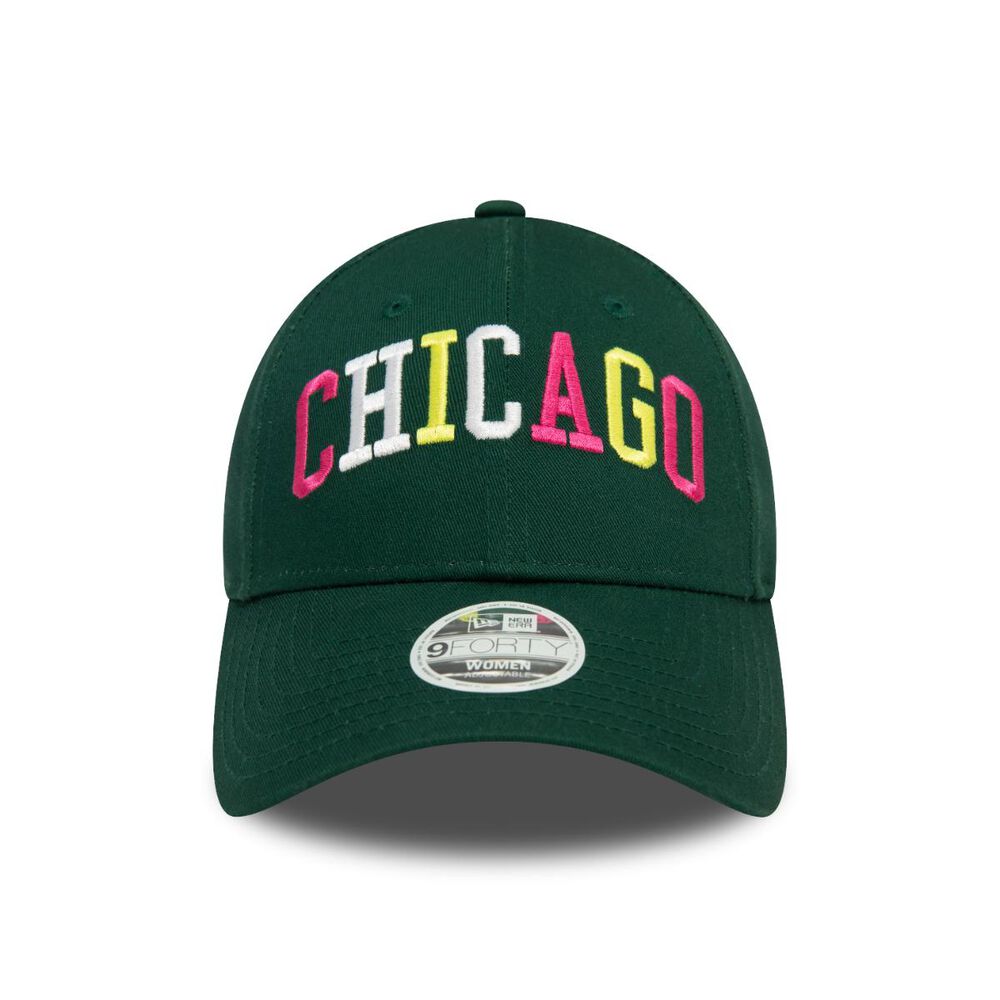 Gorra 9forty New Era City Boucle Dark Green Women image number 2.0