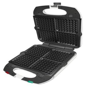 Waflera Electrica 1200w 4 Waffles Blanco Mgf8212