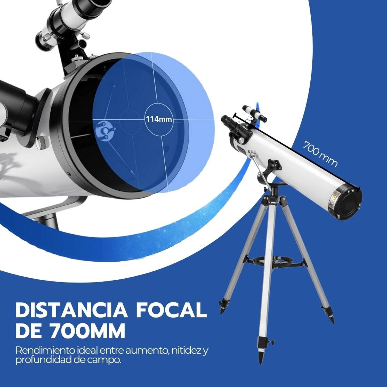 Telescopio Astron&oacute;mico Profesional F70076 image number 6.0
