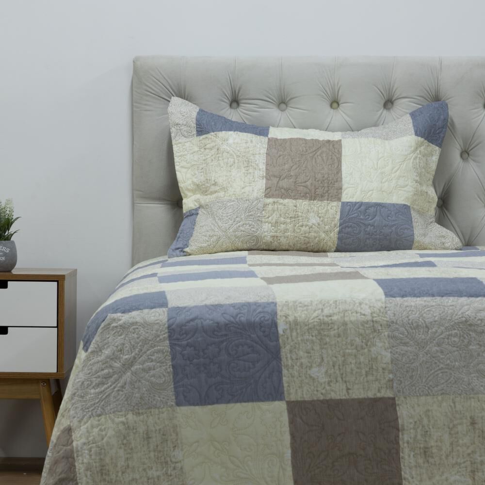 Cubrecama Sherpa Belle Noite Rosario 15p / 1.5 Plazas image number 0.0