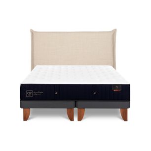 Cama Europea Cic Premium / King / Base Dividida + Respaldo