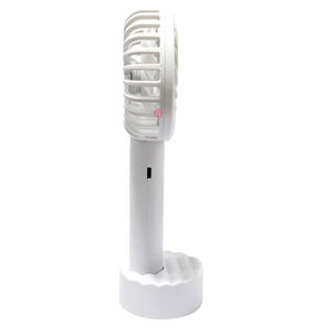 Mini Ventilador De Mano Recargable 500mah Blanco - Ps