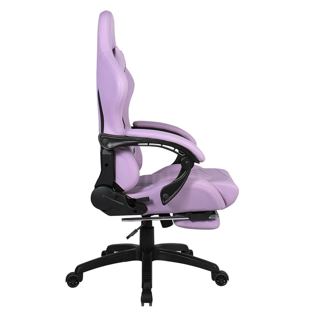 Silla Gamer Oficina Krone Xl Reclinable + Masaje + Apoyapi&eacute;s image number 4.0