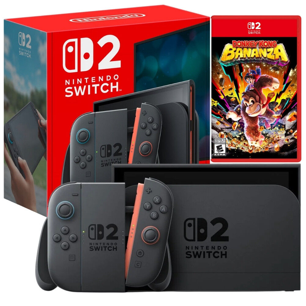 Consola Bundle Nintendo Switch 2 + Donkey Kong Bananza Sw2 image number 0.0