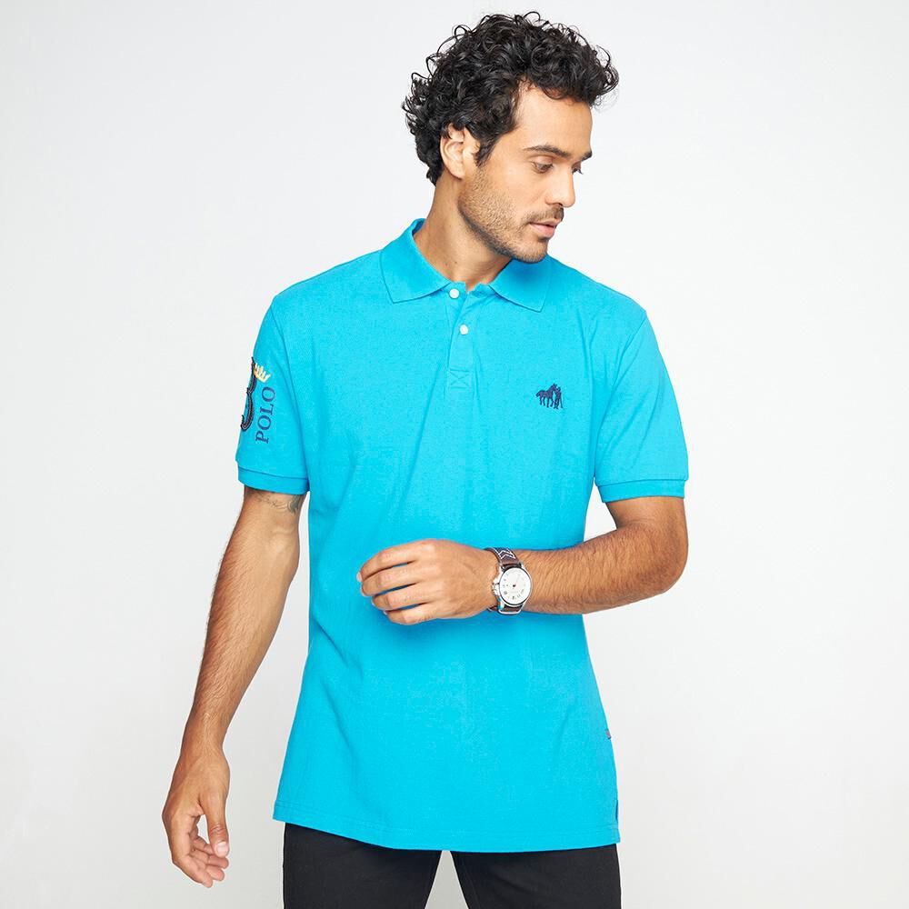 Polera Polo Manga Corta Hombre Super Premium