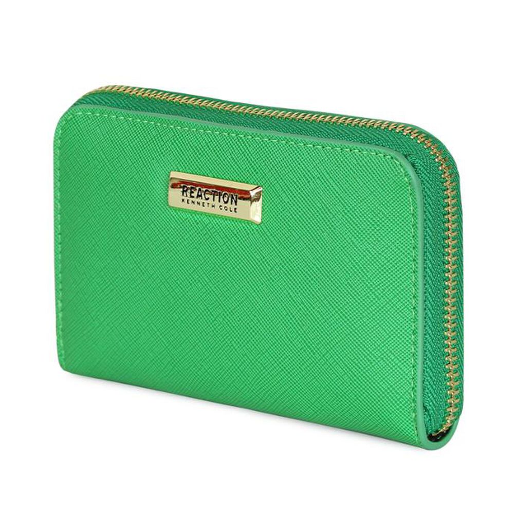 Billetera Mujer Trifold Verde Kenneth Cole image number 1.0
