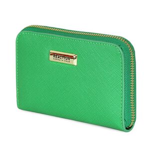 Billetera Mujer Trifold Verde Kenneth Cole