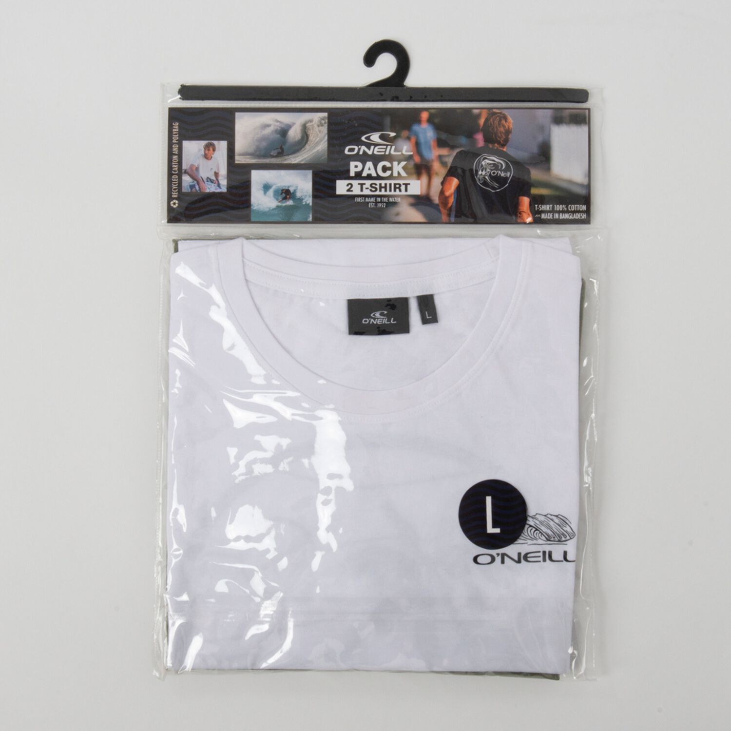 Pack Poleras Manga Corta Cuello Redondo Oneill image number 5.0