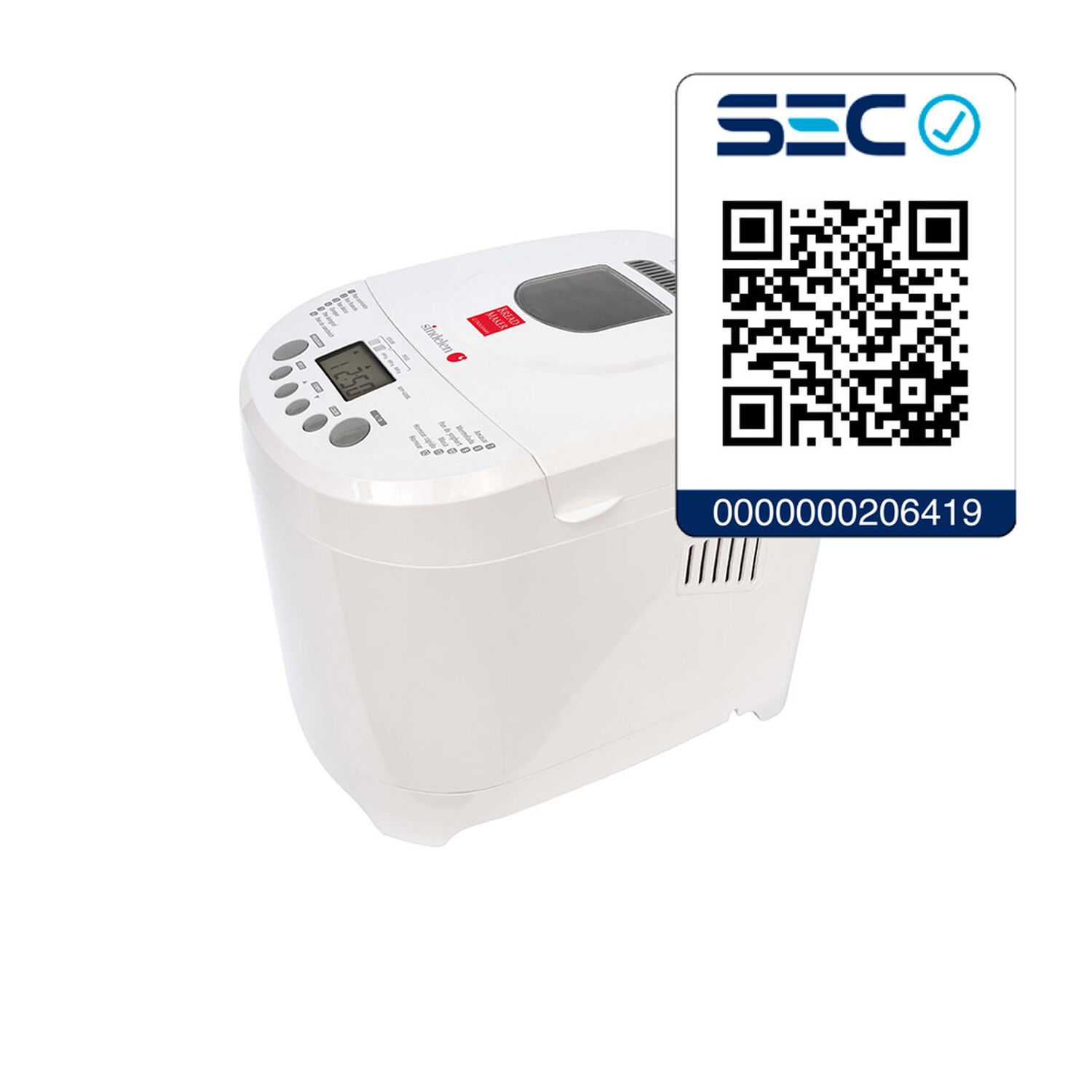 M&aacute;quina de Hacer Pan Sindelen MPP-600Bl image number 2.0