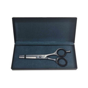 Tijera Cutx Esculpidora 5,5" Color Gris Mate Incluye Estuche