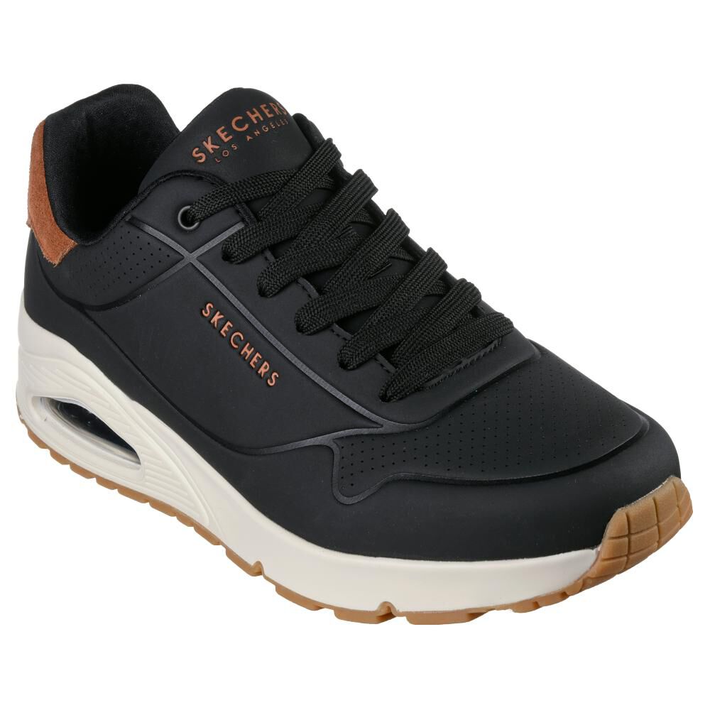 Zapatilla Urbana Hombre Skechers Uno Suited On Air Negro image number 0.0