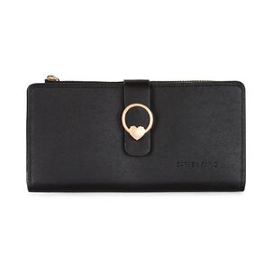 Billetera De Mujer Samy Negra Carven