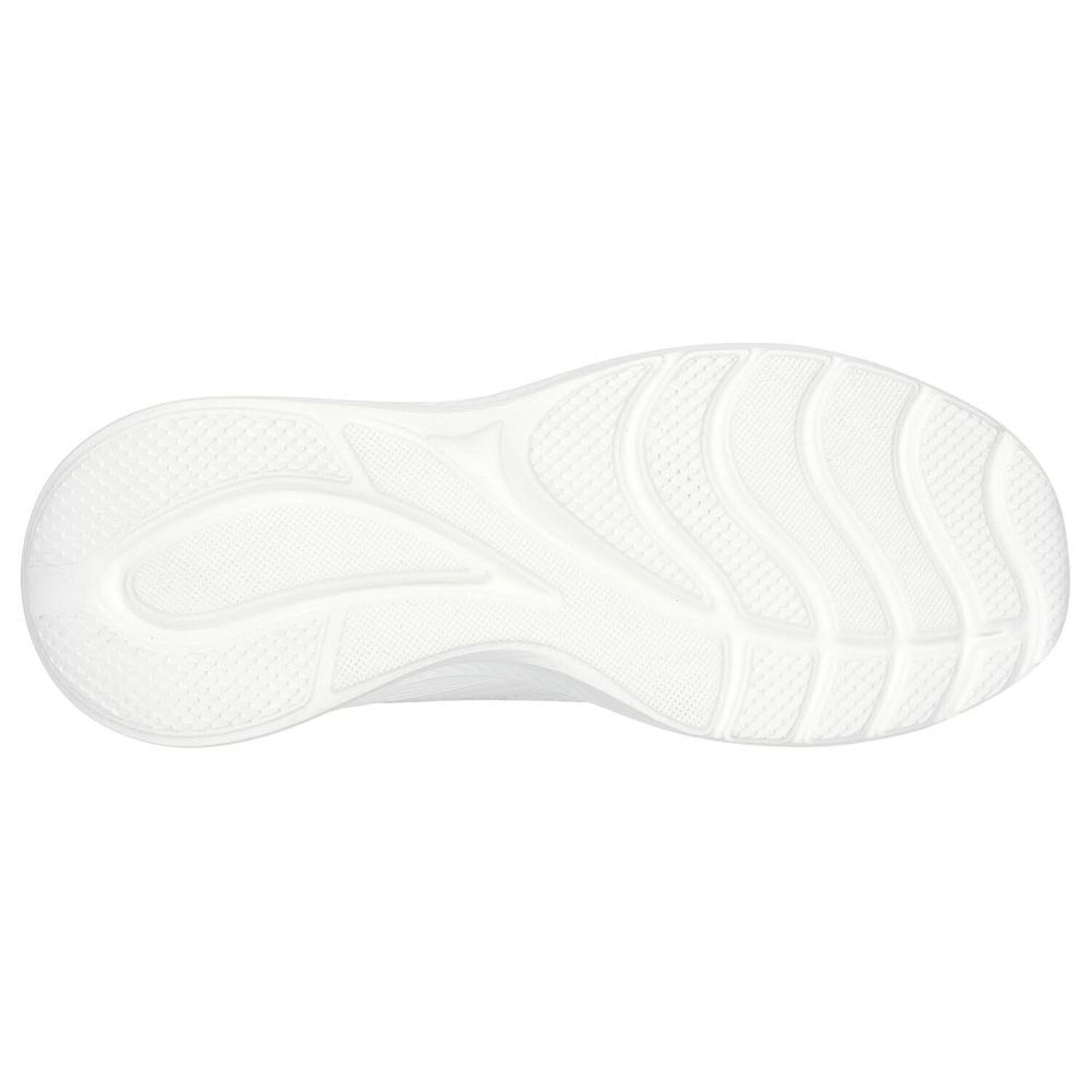 Zapatilla Urbana Mujer Skechers Bobs Squad Waves Blanco image number 3.0