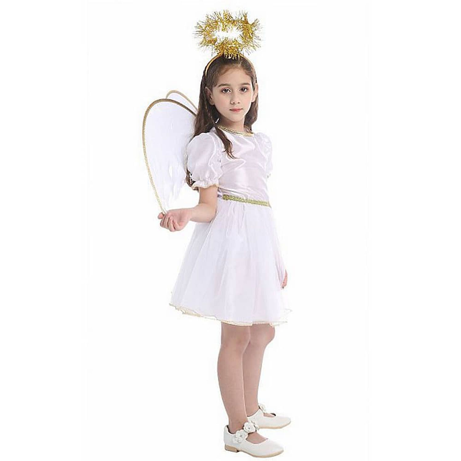 Disfraz Angel Infantil Para Ni&ntilde;as image number 0.0