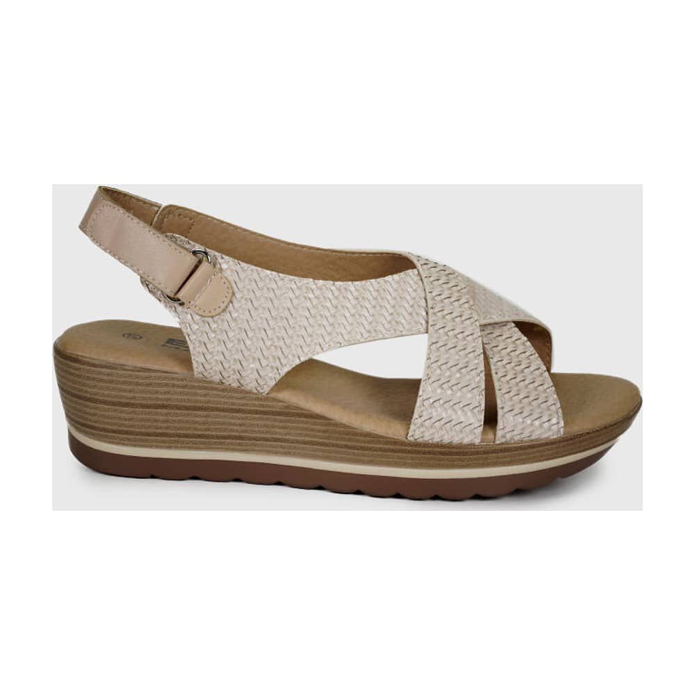 Sandalia Suyay Beige image number 2.0