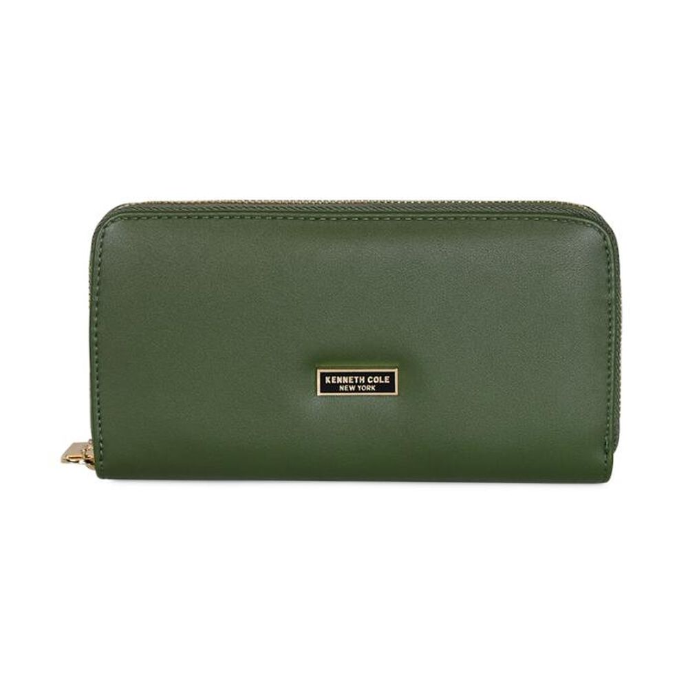 Billetera Mujer Goldy Verde Kenneth Cole image number 0.0