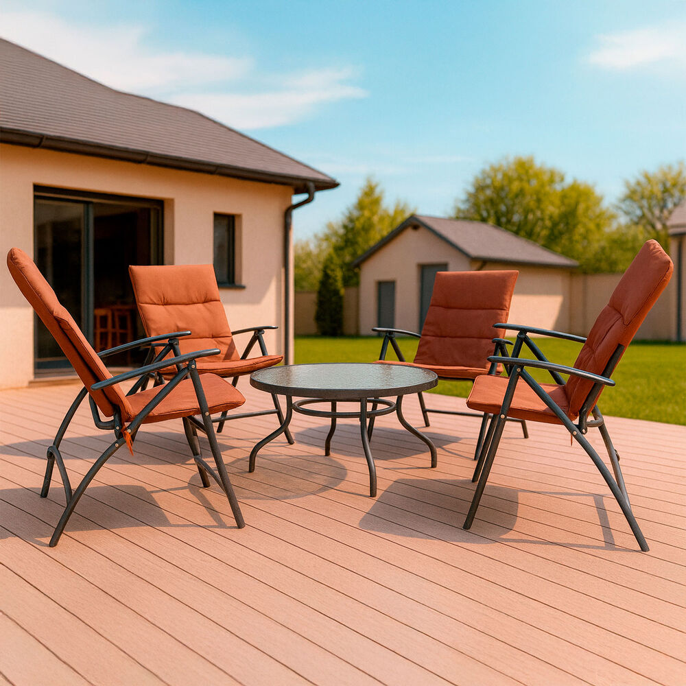 Set De Terraza 4 Sillas + Mesa Ipanema image number 1.0