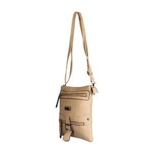 Cartera Bandolera Pola Beige Anabella Sachi